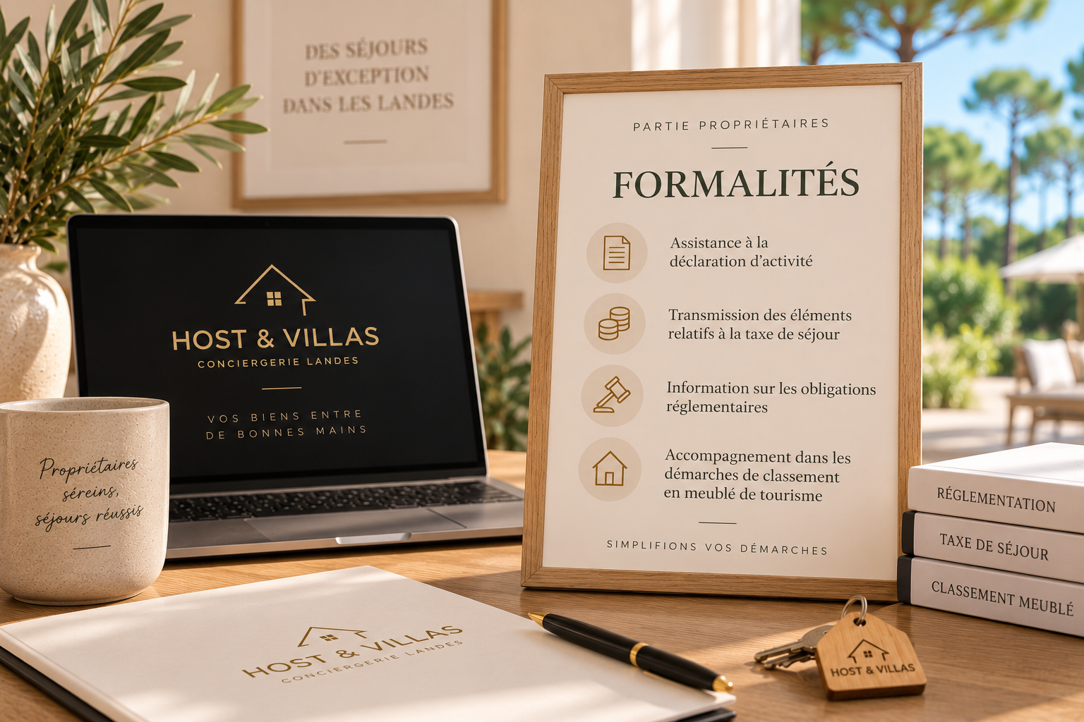 Formalités liées à la location saisonnière
